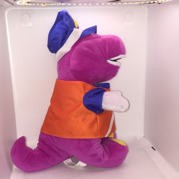 Barney Fisher-Price 13” Barney and Friends Plush Crossing Guard Stuffed … - Picture 7 of 12